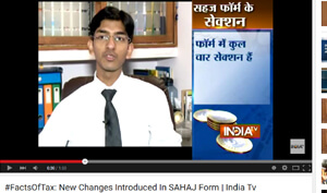 #FactsOfTax: New Changes Introduced In SAHAJ Form | India Tv