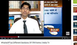 #FactsOfTax:Different Sections Of ITR Forms | India Tv